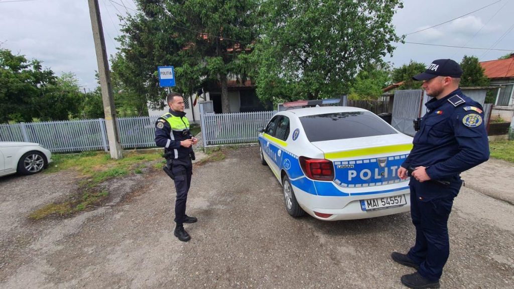 Tanar din cuciulata retinut de politisti dupa ce a plecat la drum cu masina fara a avea permis dar si cu numere de inmatriculare expirate 1024x576