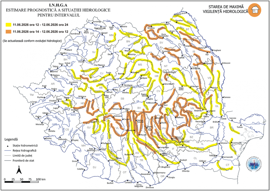 Avertizare hidrologica
