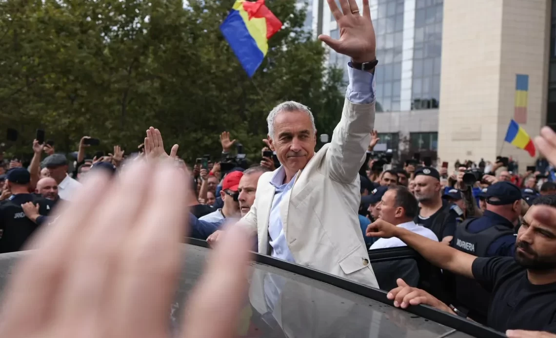 Calin georgescu paraseste sediul tribunalului bucurest cyidj